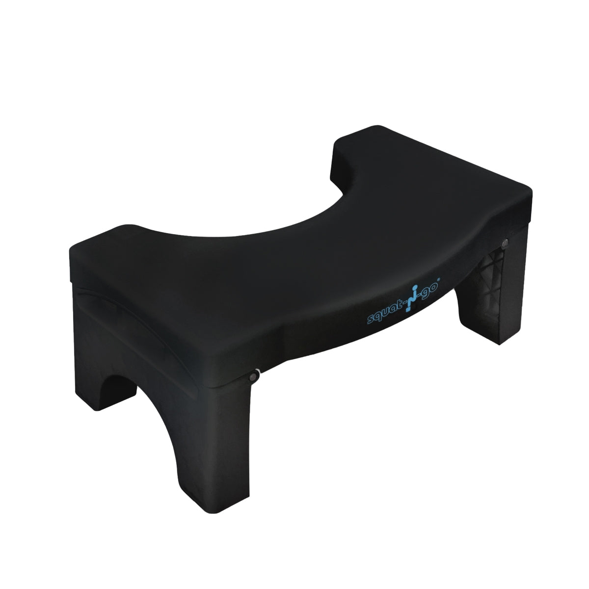 Squat-n-Go - Toalettpall - Svart