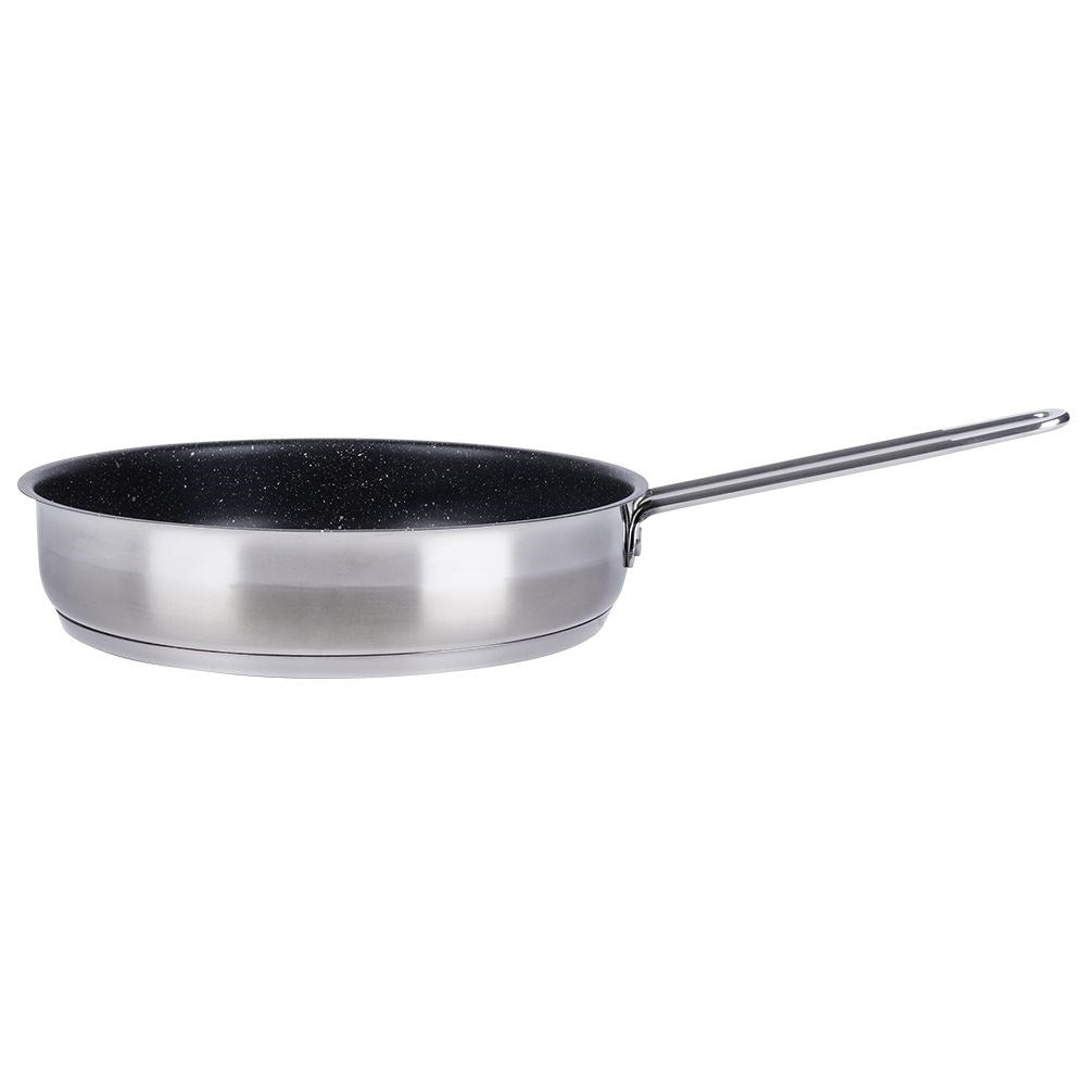Stekpanna 26 cm stål non-stick granit för alla spisar/ugnar