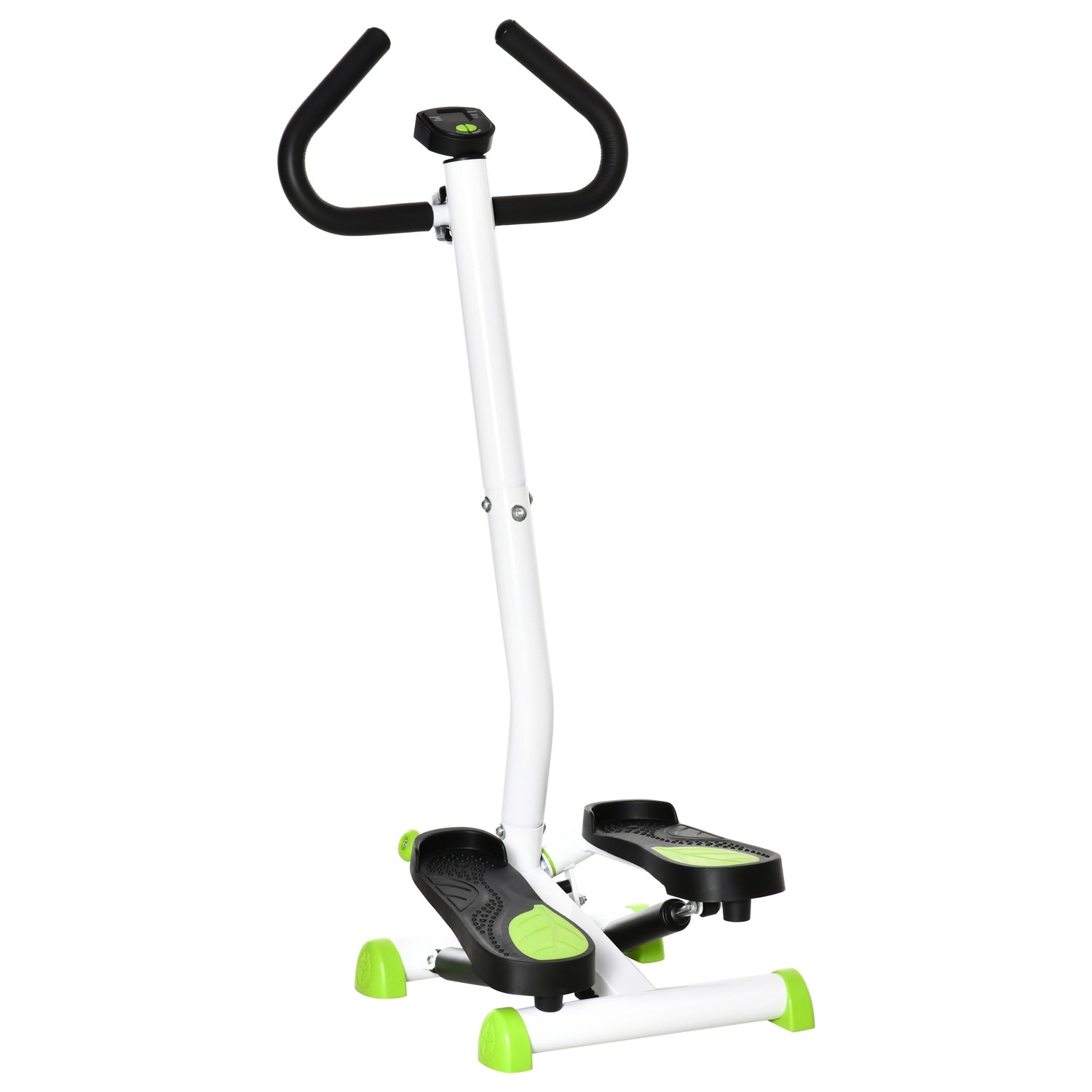 Stepper med LCD, Handtag – Stål, Stöder 100 kg