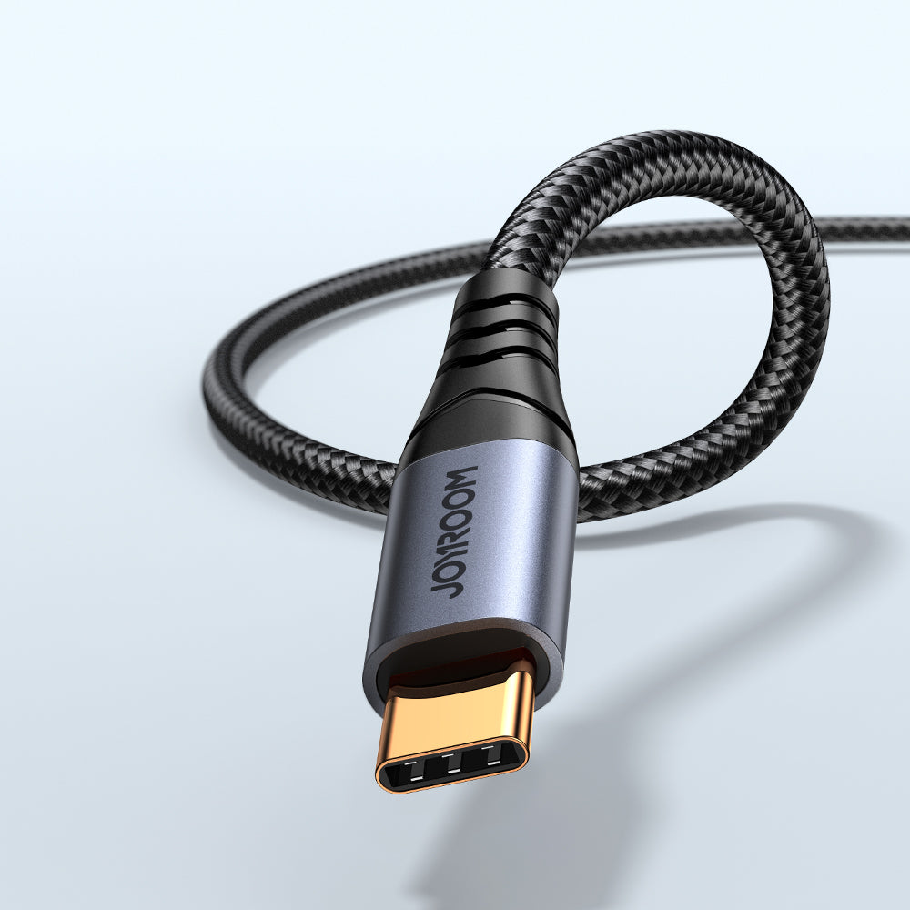 Stereoljudkabel för telefon AUX 3,5 mm minijack - USB-C 1,2 m svart