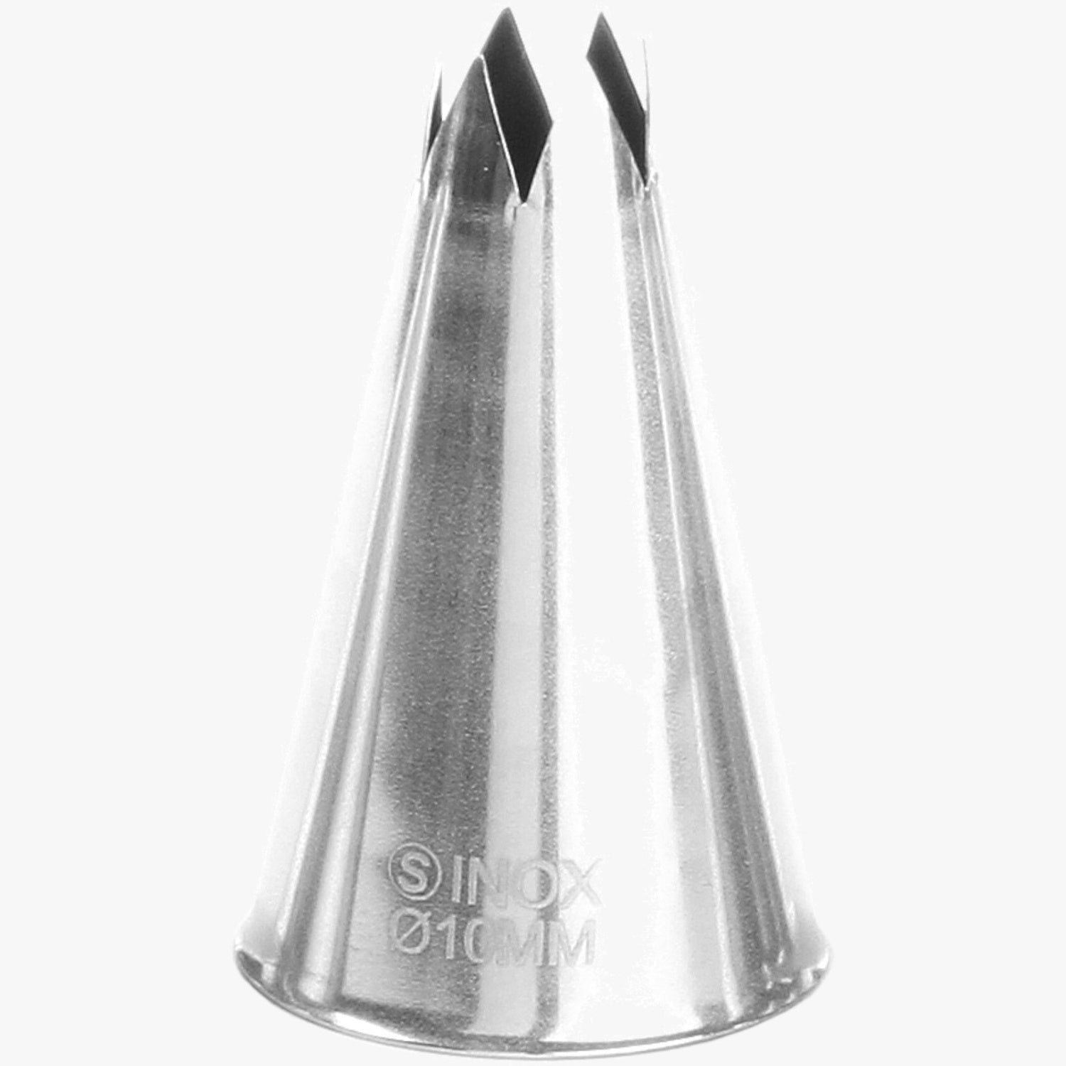Stjärnspets för konditorivarm, ståldiameter. 10 mm - ENDI 551394
