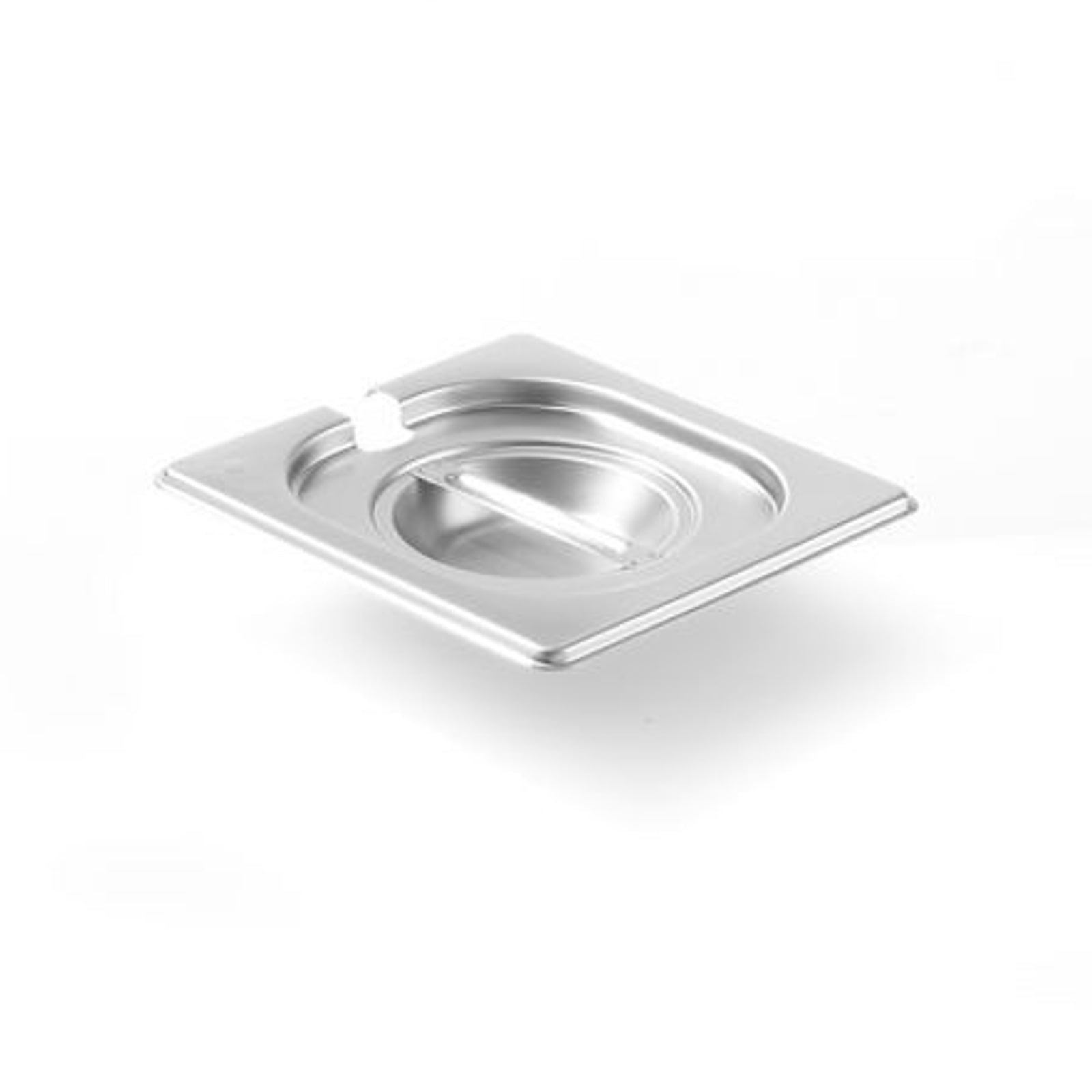 Stållock till GN Kitchen Line med utskärning för GN 1/6 skänk - Hendi 806968