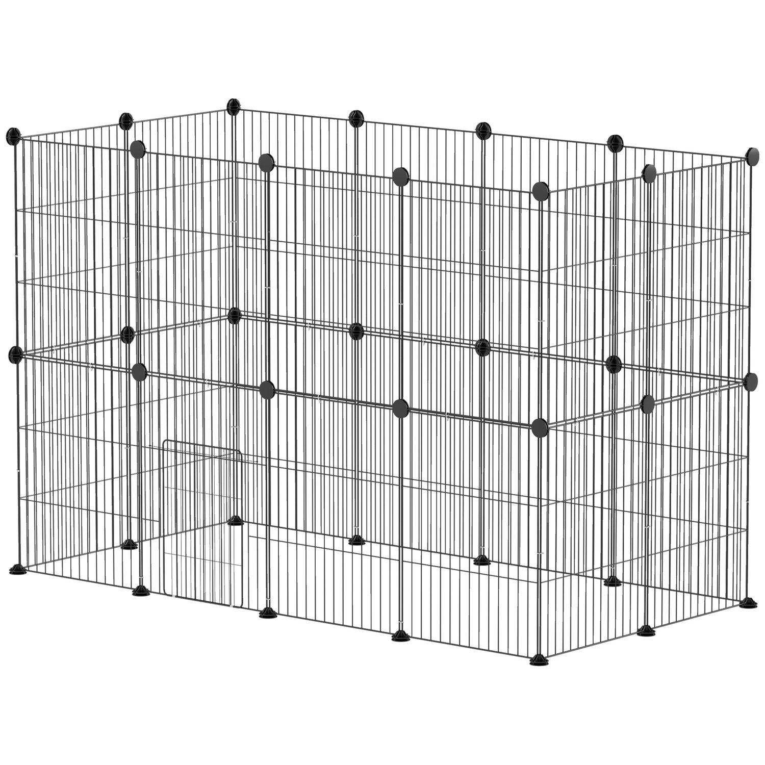 Stålnät för kanin och marsvin, inomhus/utomhus
