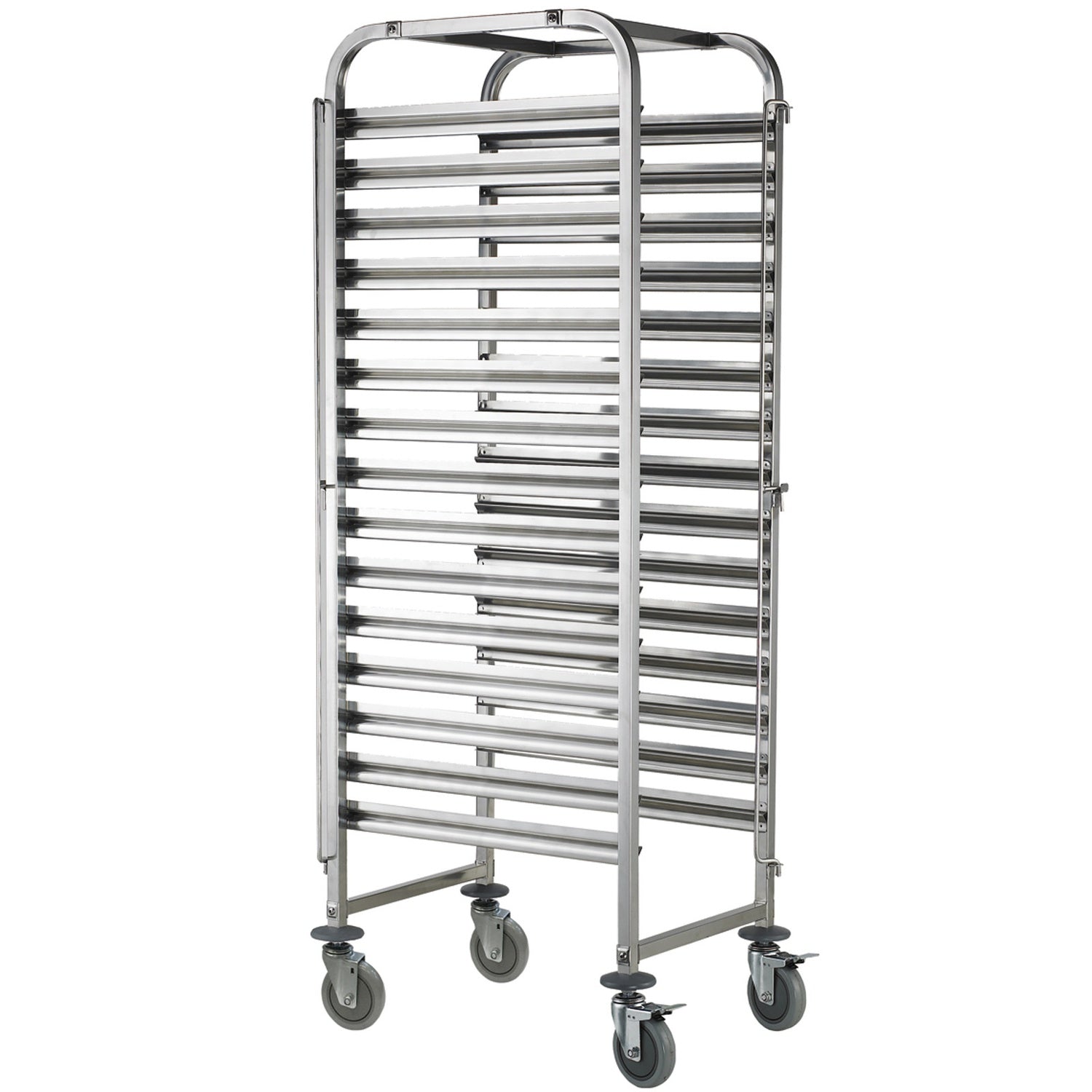 Stålvagn för transport av bakplåtar 15 x 60x40cm - Hendi 810651