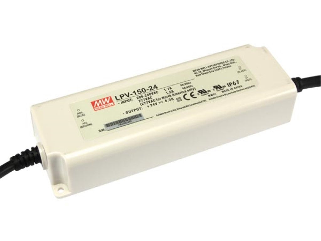 Switching Power Supply - Enkel utgång - 150 W - 24 V