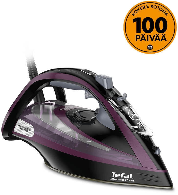 Tefal FV9835E0 Ultimate Pure Purple - ångstrykjärn