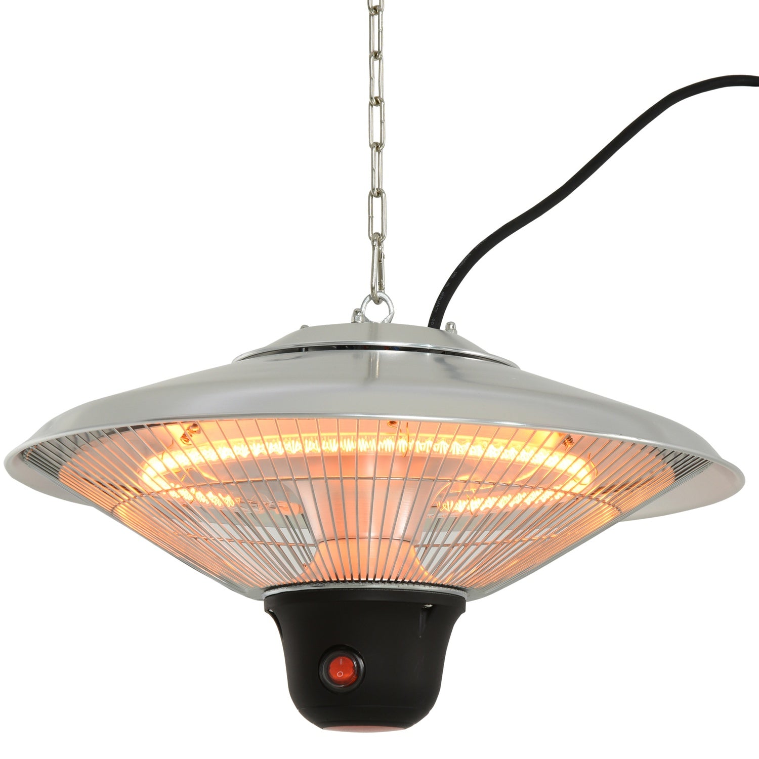Terrass Takvärmare 1500W, LED & Fjärrkontroll
