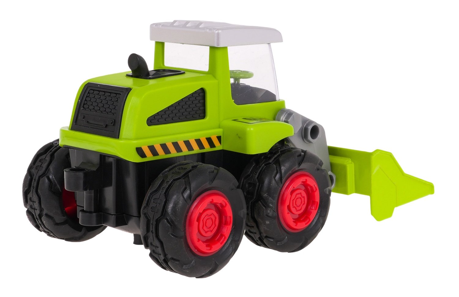 Toy Metal Bulldozer med bevegelig bøtte og gummidekk