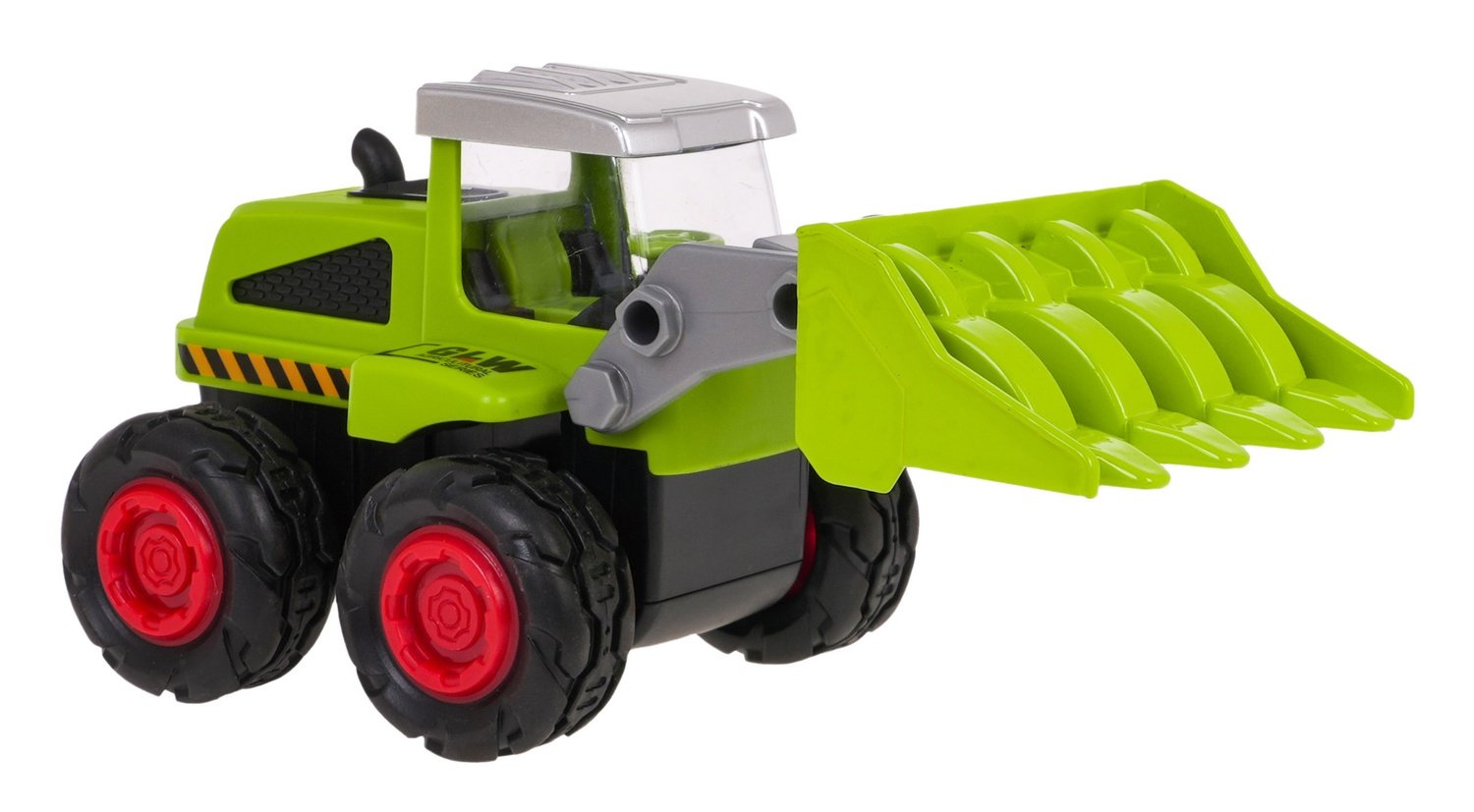 Toy Metal Bulldozer med bevegelig bøtte og gummidekk