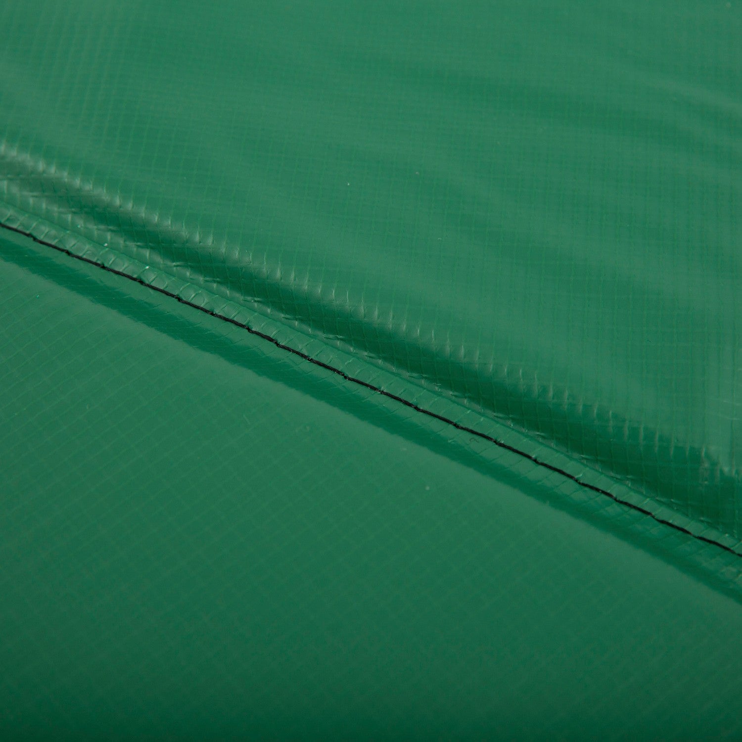 Trampolin kantskydd, 244 Cm, väderbeständig grön PVC