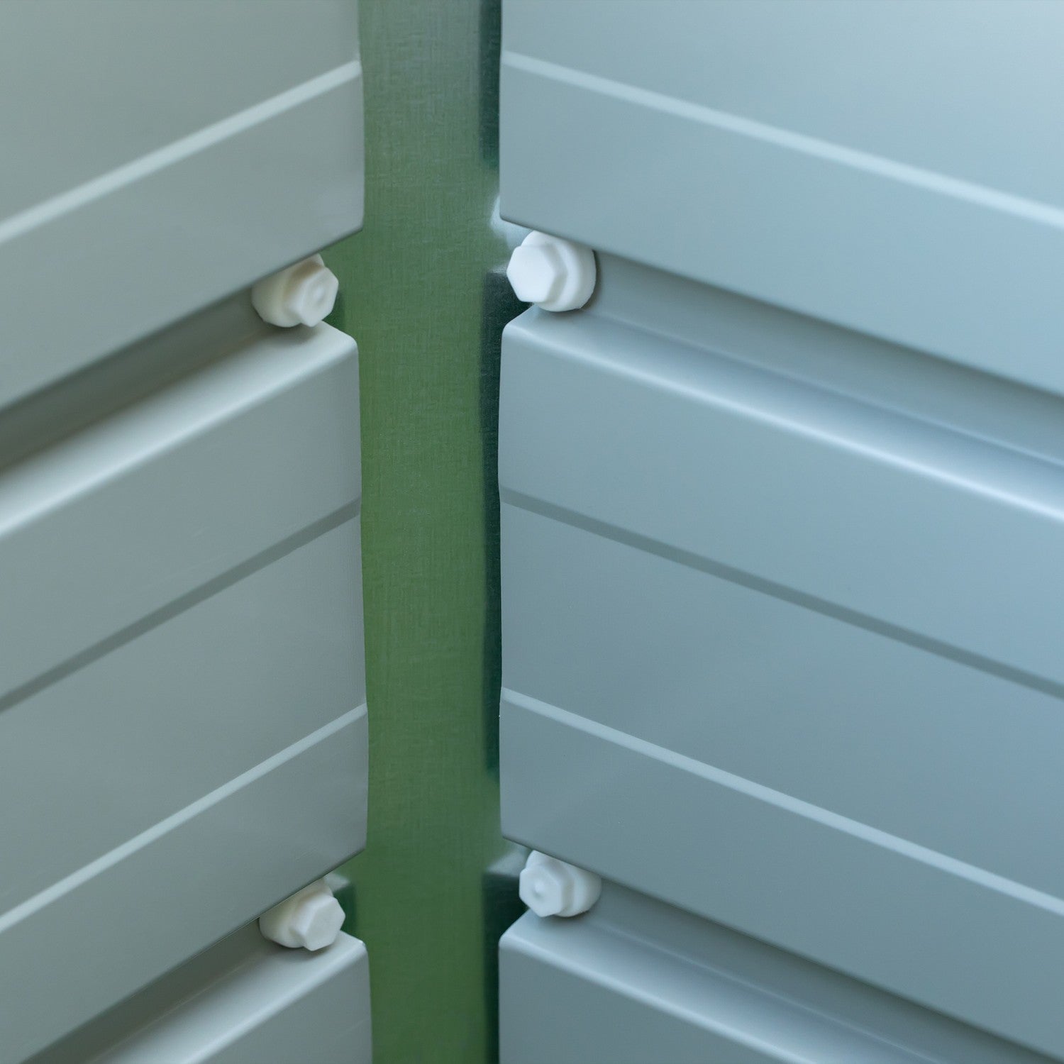 Trädgårdsbädd i stål med handskar, grön, 125x47x40cm