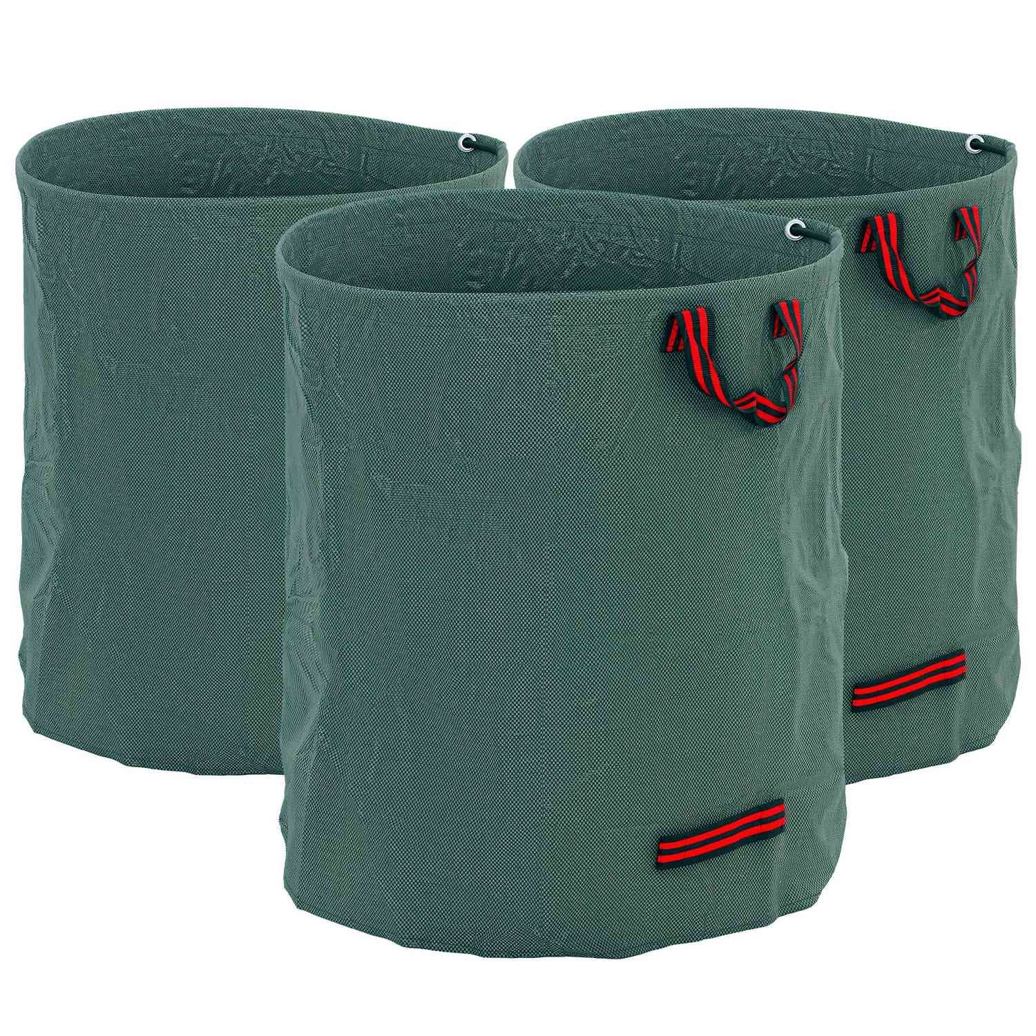 Vattentäta självstående trädgårdsavfallspåsar, 3-pack 272L