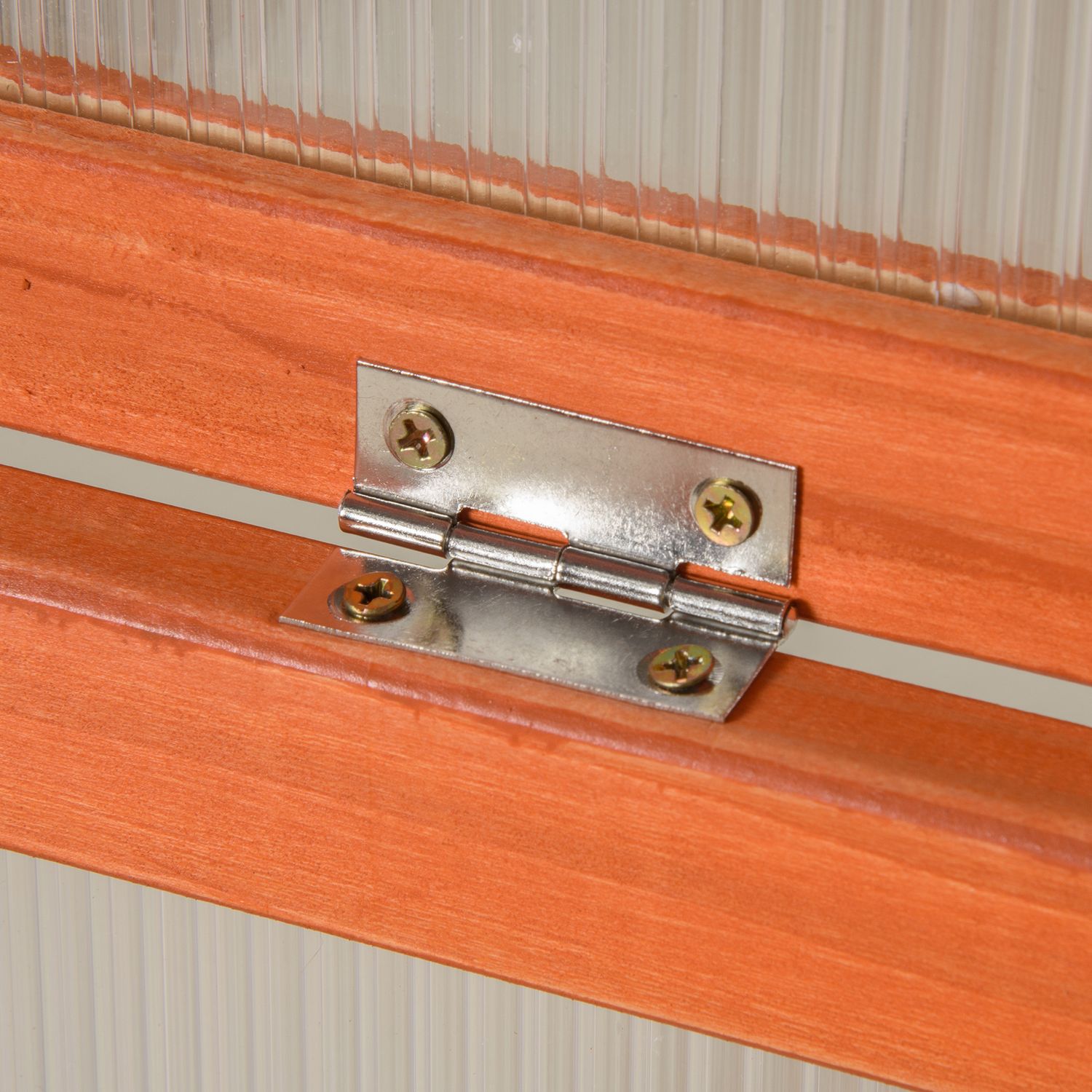 Trä kallstomme Växthus, väderbeständig, 90x46x40 cm