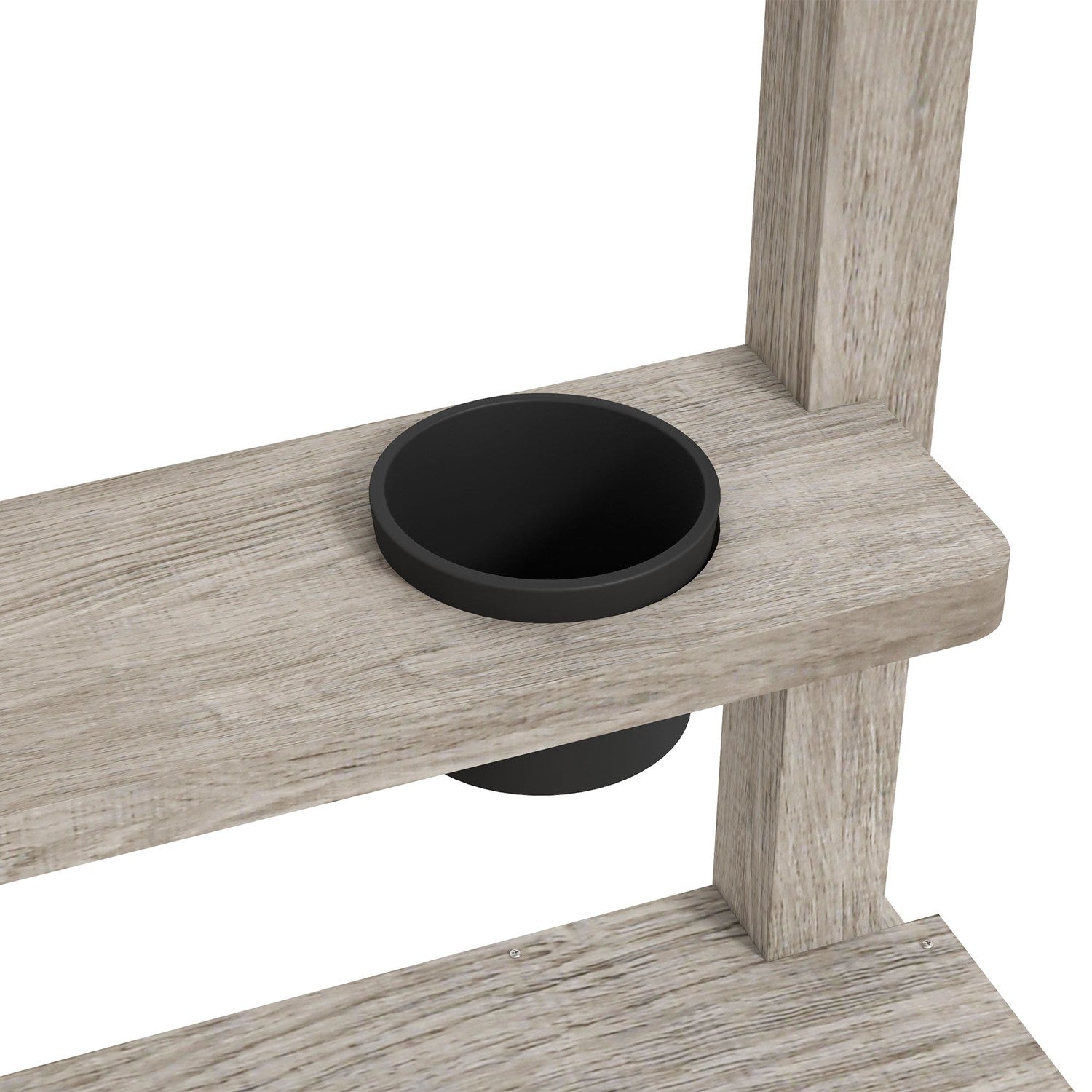 Träsandlåda för barn 3-7 år, bottenlös design, 154x80x60 cm