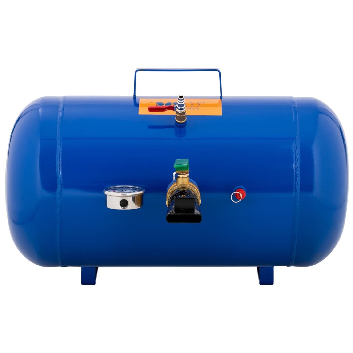 Trycktank för pumpning av däck med tryckmätare 6-8 bar 38,5 l