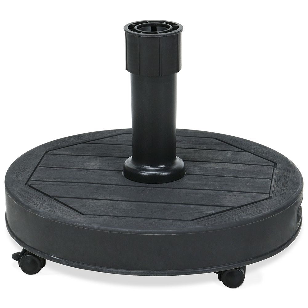 Tung bas för stabilt trädgårdsparasol, 27 kg