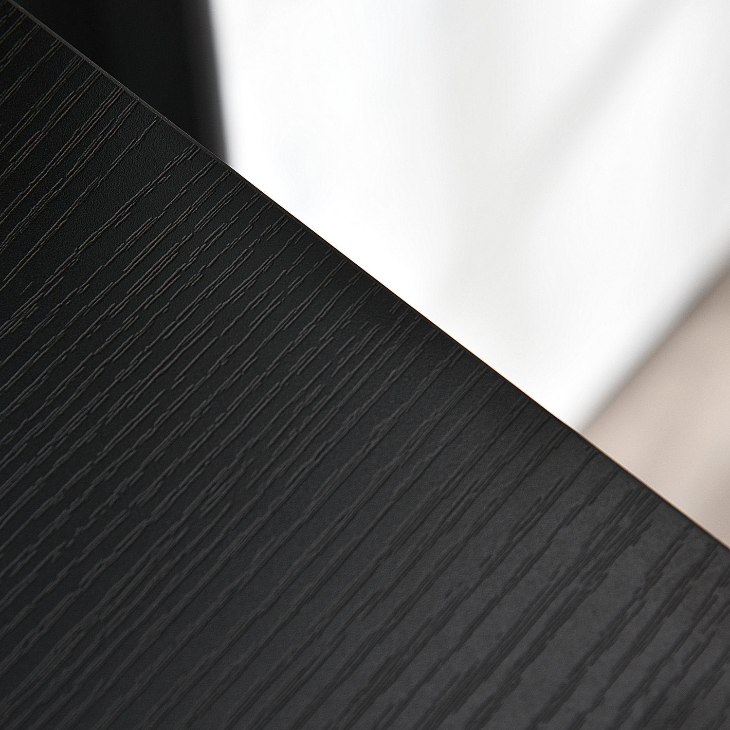 Tygbyrå med 8 lådor, metallram – mörkgrå