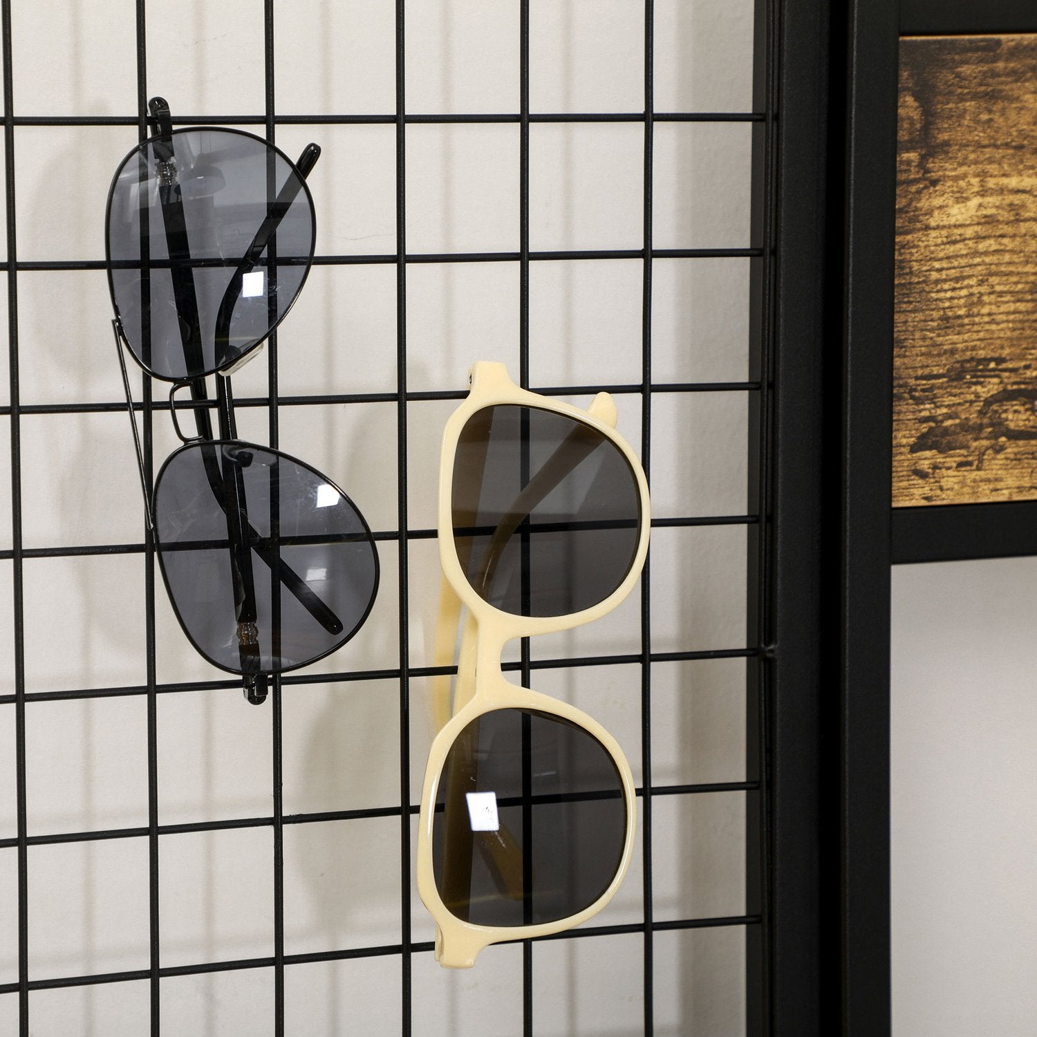 Tygväska i stål, rustik brun finish