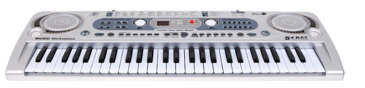 USB Digital Music Keyboard med 100 toner och rytmer