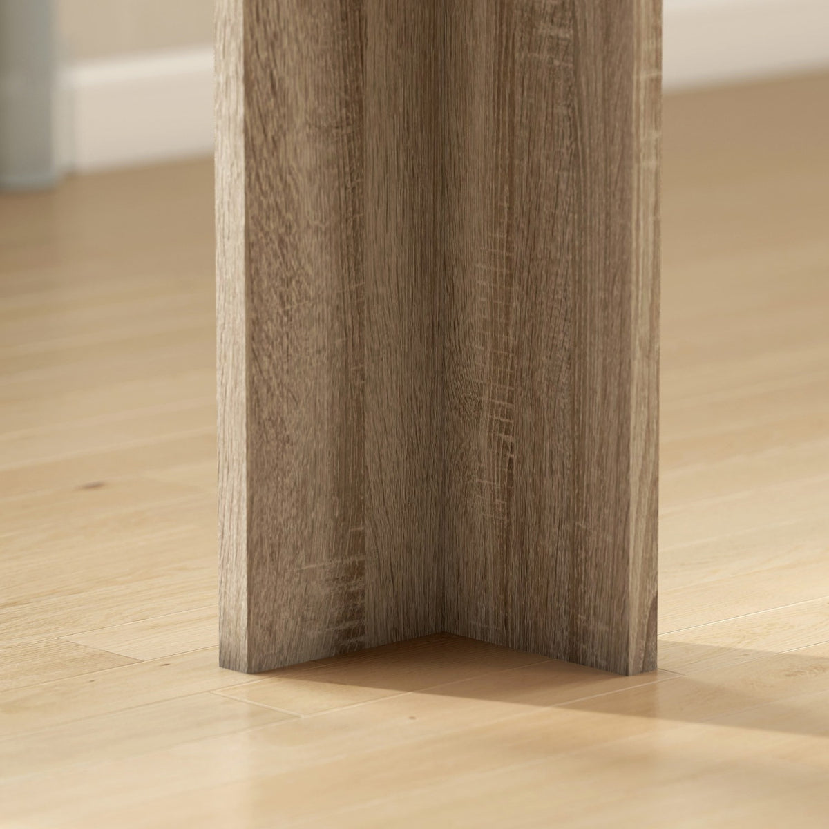 Utdragbart matbord, 180-260 cm, stolar 6-10, trä