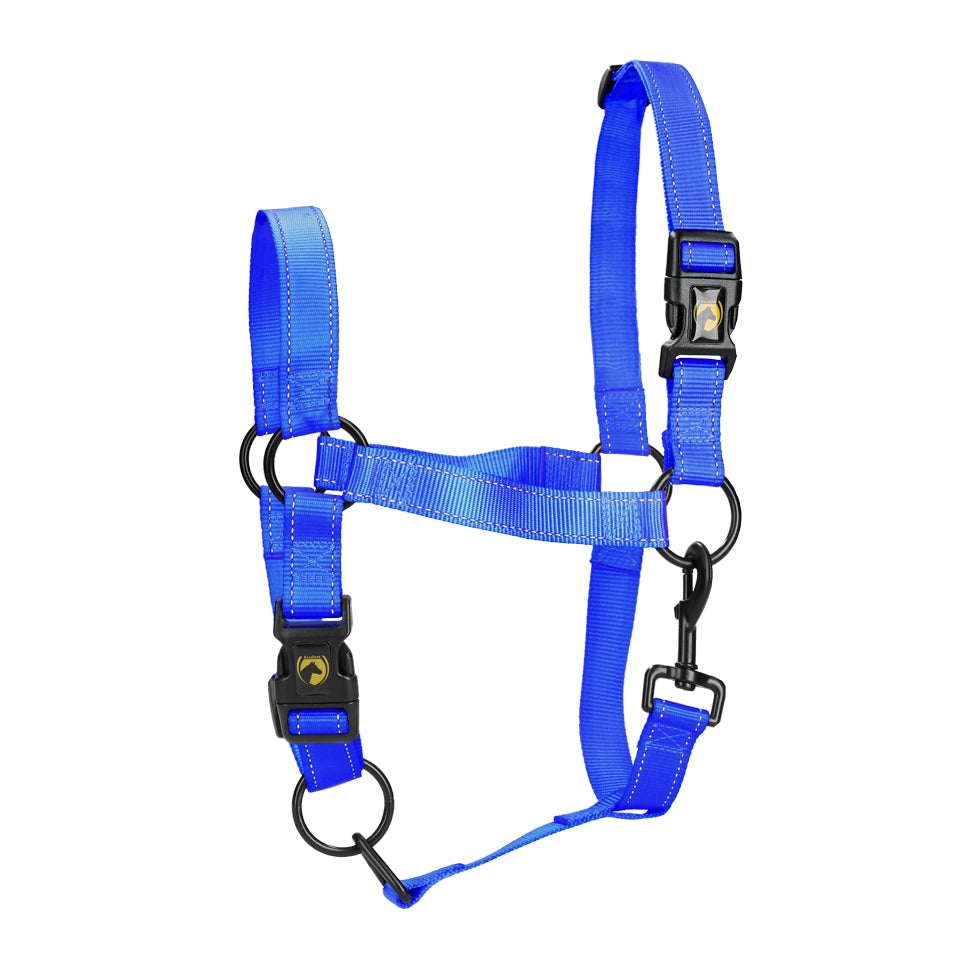 Utmärkt Horse Premium Grimma XS Mini Föl Blå