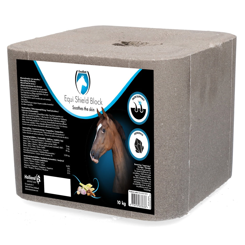 Utmärkt Horse Shield Block 10 kg