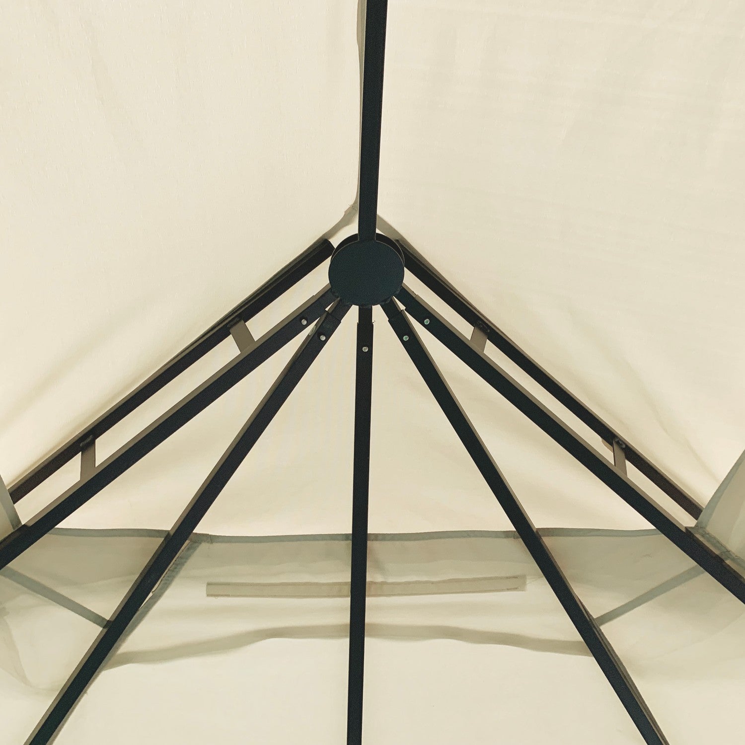 Utomhusfesttält, Dubbeltak - 3,65x3m, Myggnät