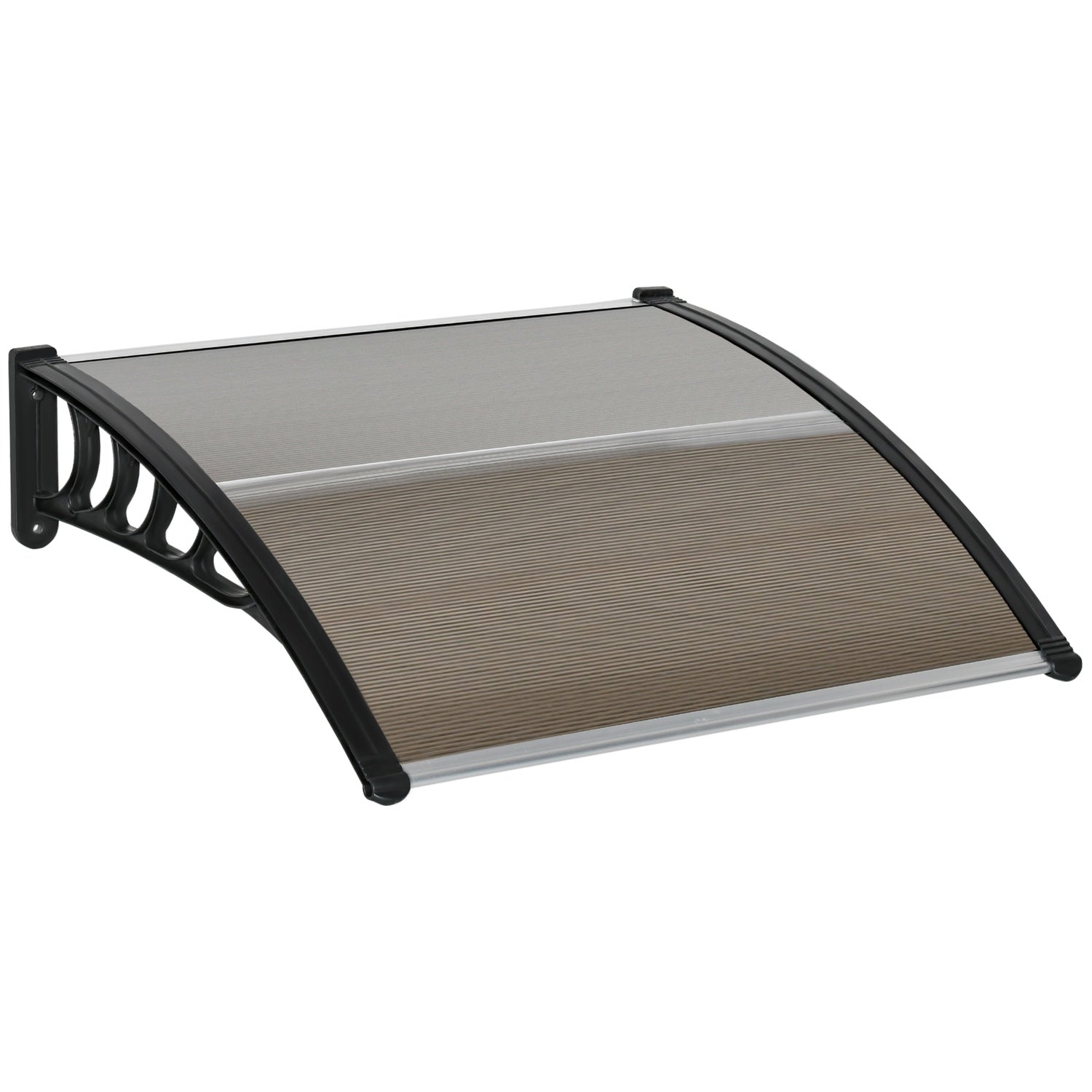 Utomhus skrivbordstak – UV, regn- och solskydd, aluminium