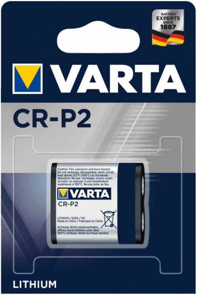 VARTA litiumcylindriskt batteri CR-P2