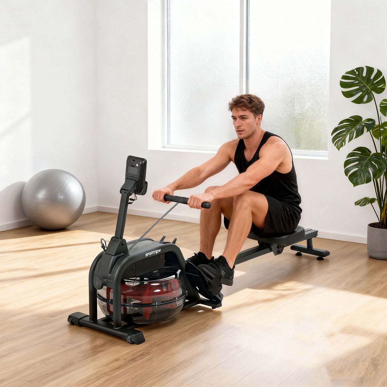 Vattenroddmaskin, 6-11L tank, LCD-skärm, 135kg kapacitet