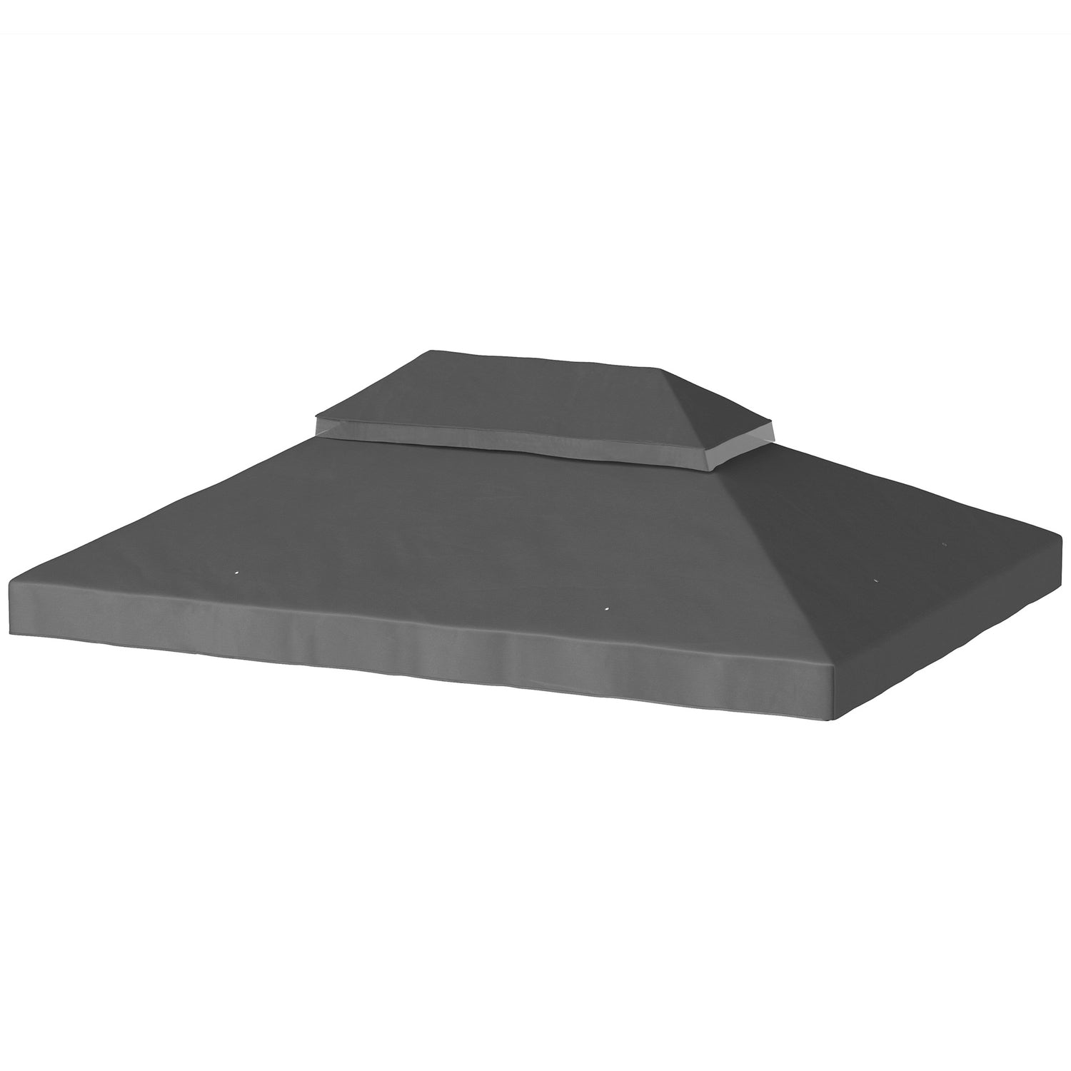 Vattentät 3x4m Gazebo takbyte, mörkgrå