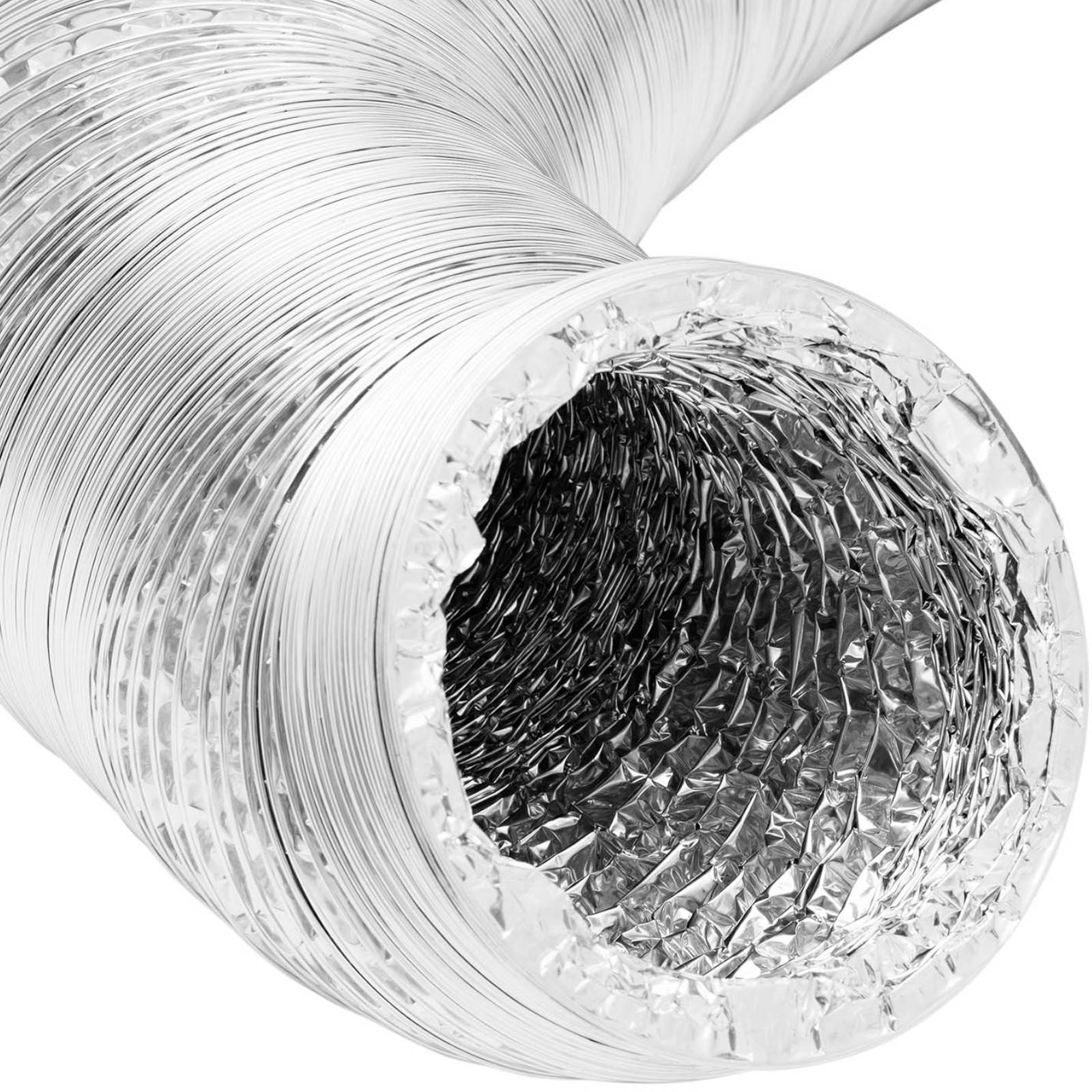 Ventilationssats, fläkt, kolfilter, 30 cm, ventilationsrör dia. 100mm 10m