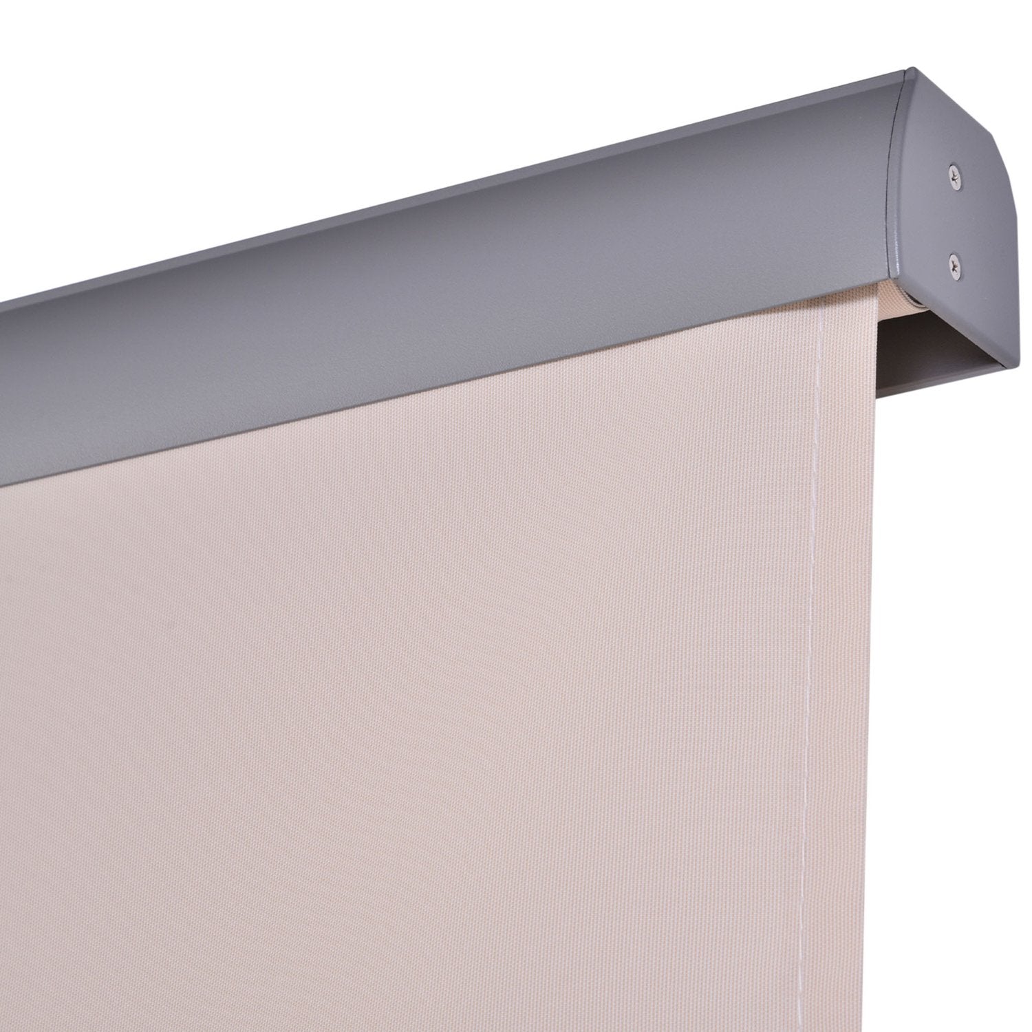 Vertikal Markis, Vind & Sekretessskärm, 140x250cm Cream