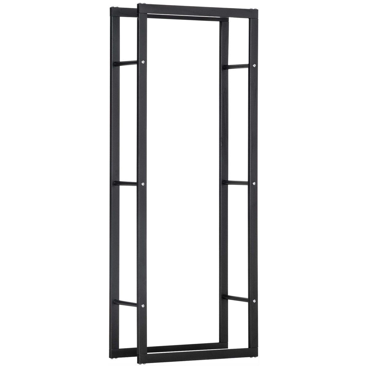 Vertikal trehylle, kapasitet 100 kg, metallramme, 60 x 25 x 150 cm