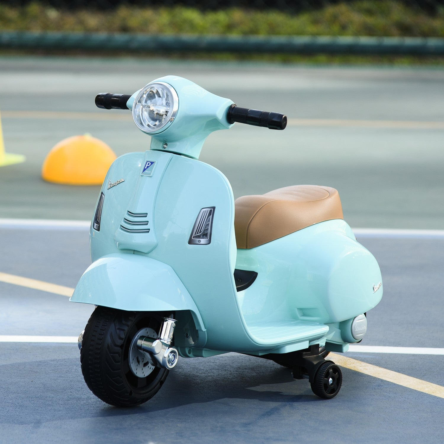 Electric Ride-On Vespa för barn, 18-36 månader, grön