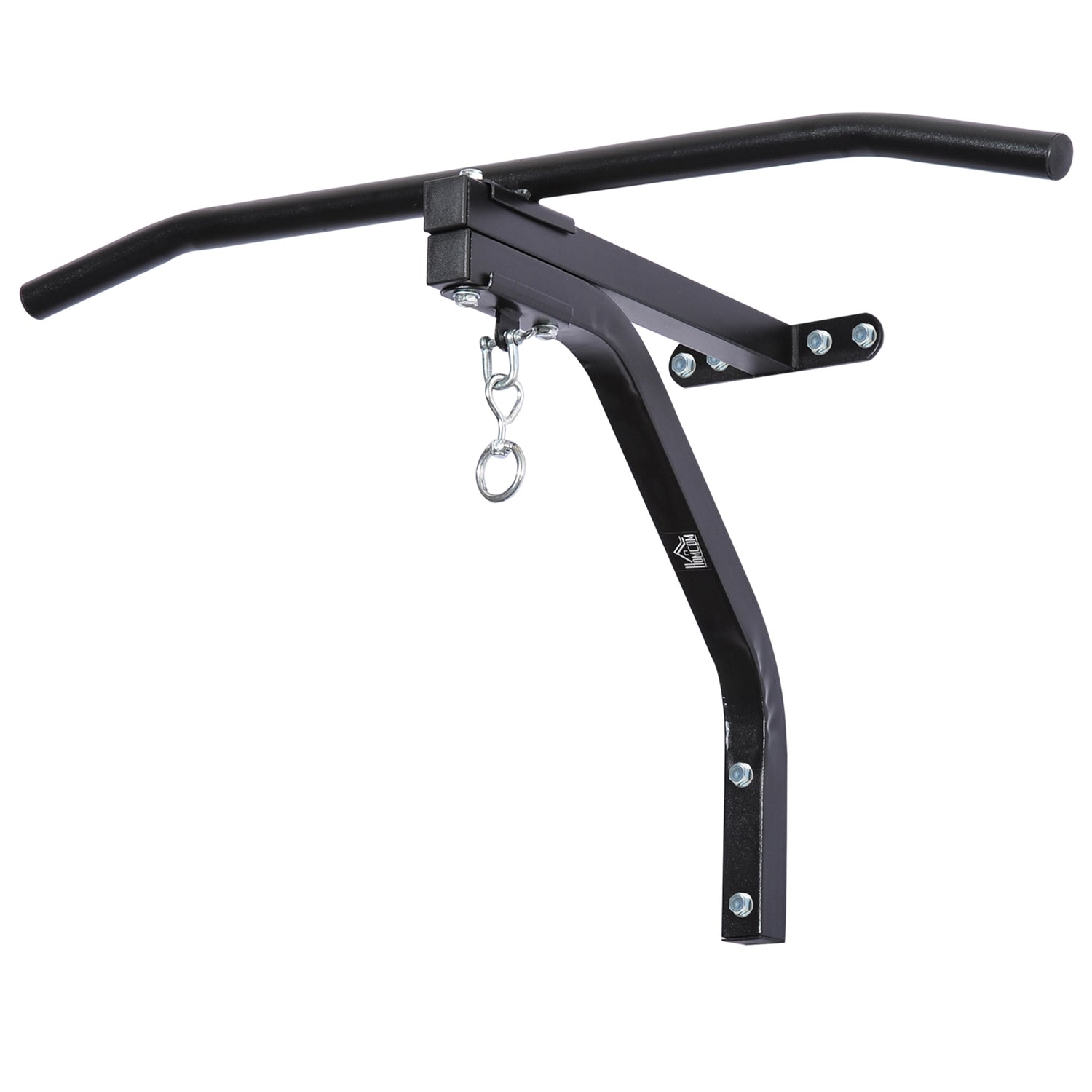 Väggmonterad boxhållare, stål, 130 kg kapacitet