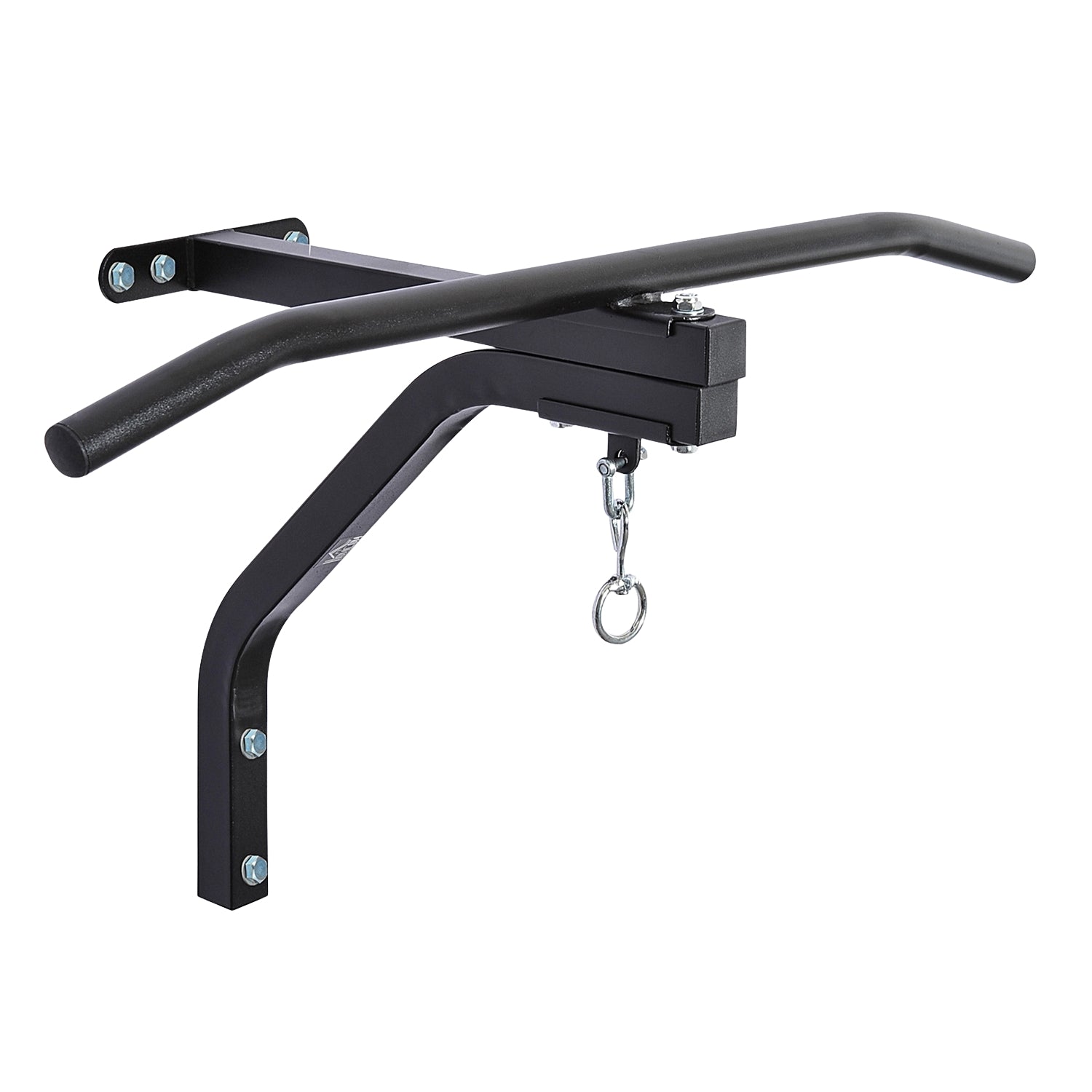 Väggmonterad boxhållare, stål, 130 kg kapacitet