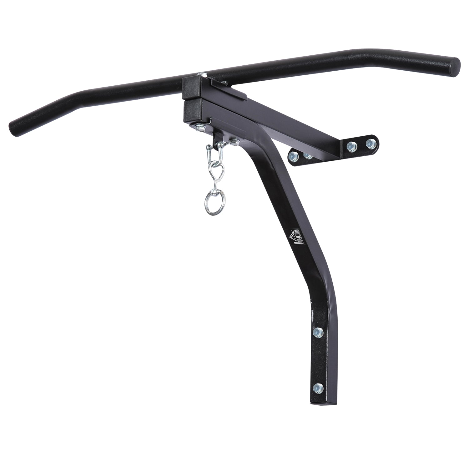 Väggmonterad boxhållare, stål, 130 kg kapacitet