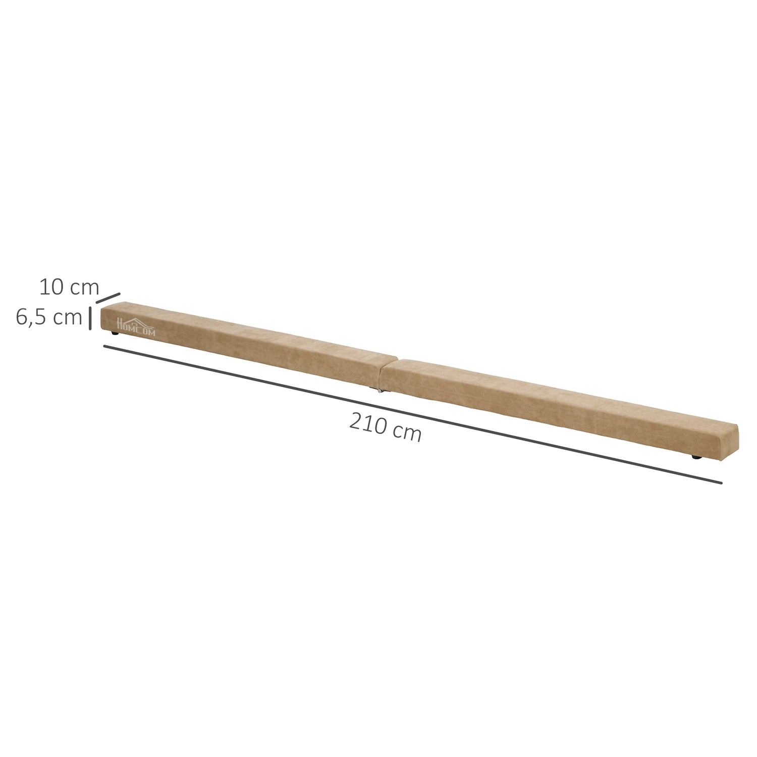 Vikbar 210 cm Gymnastik Balansbalk – inomhus/utomhusbruk