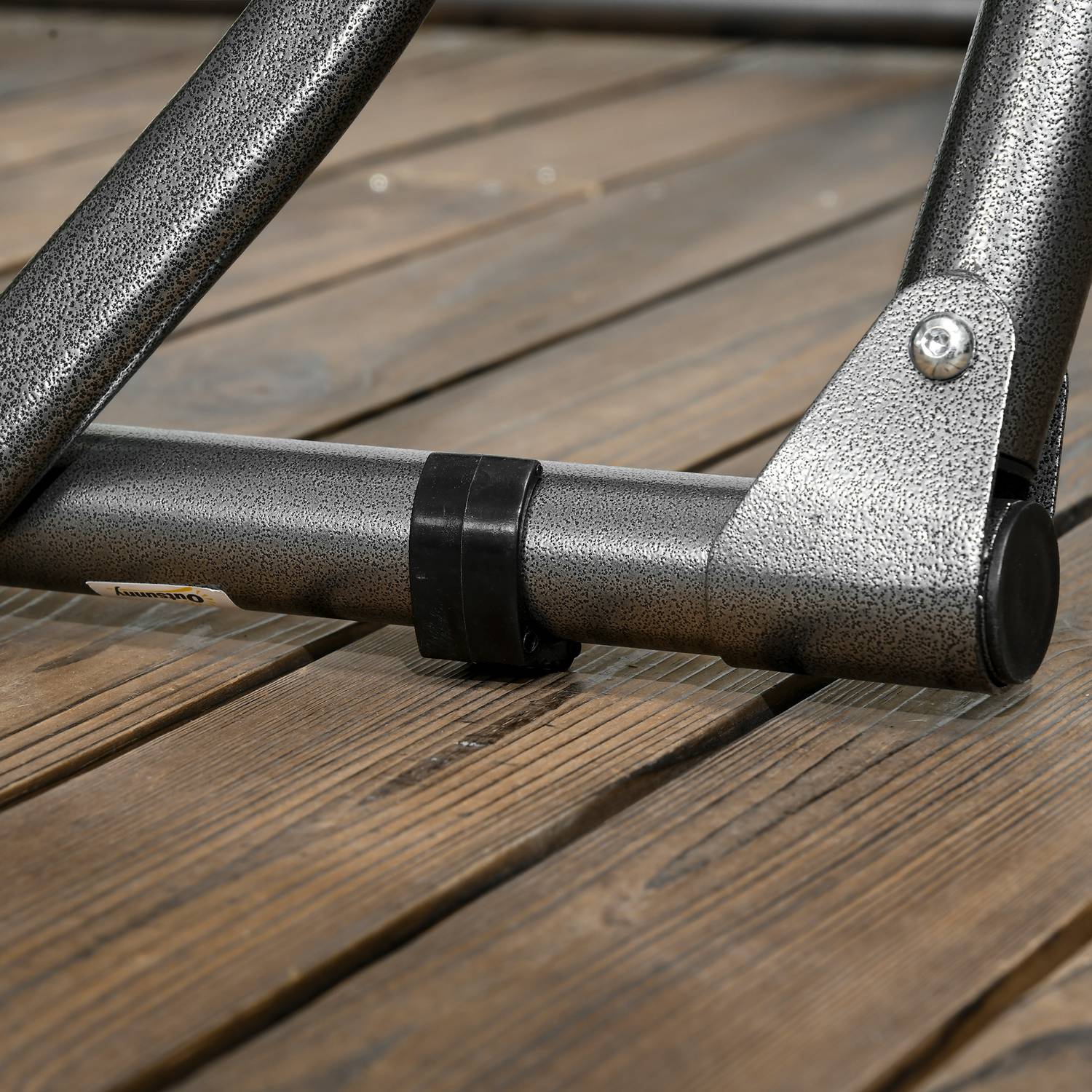 Vikbar 2-i-1 hängmatta ram med klädhängare, 120 kg kapacitet