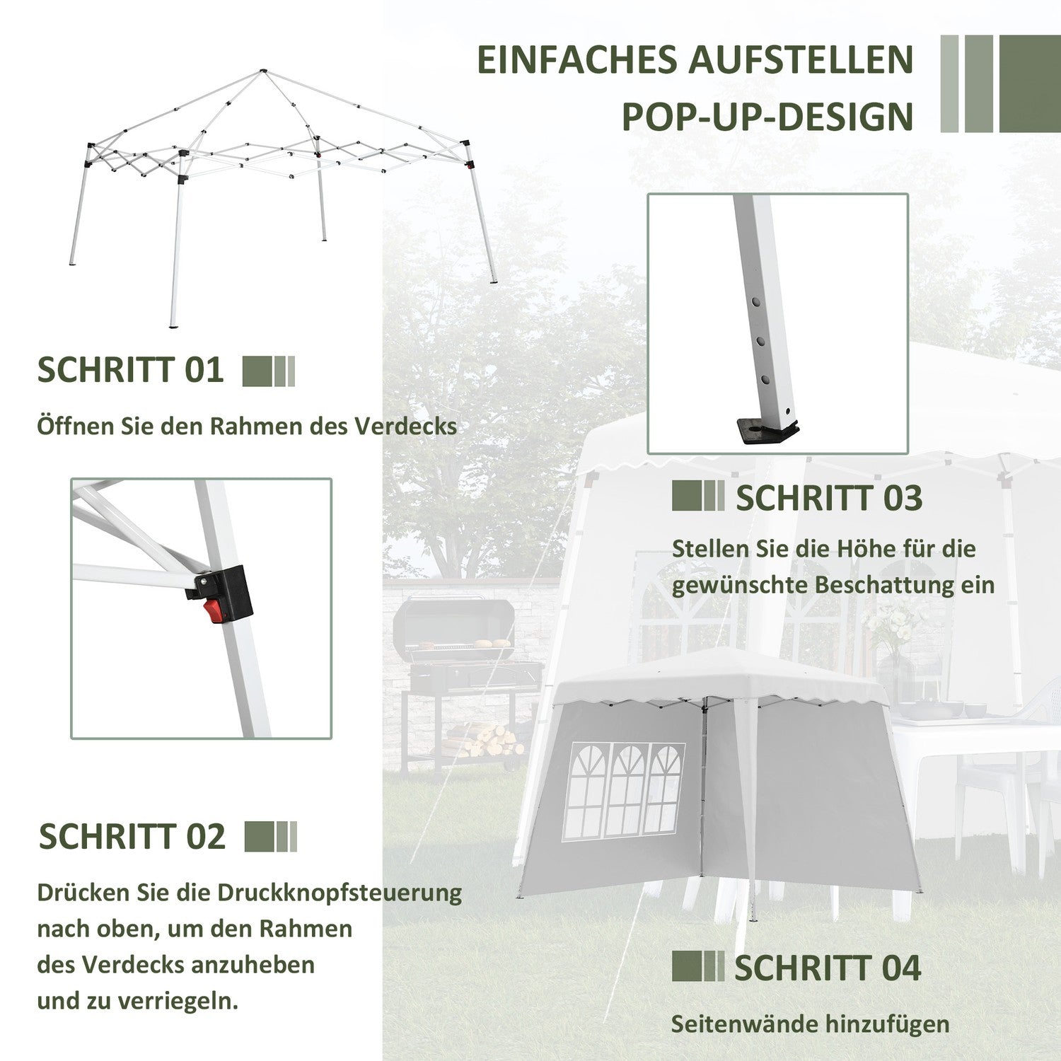 Vit Oxford Tote Bag – Stålhårdvara