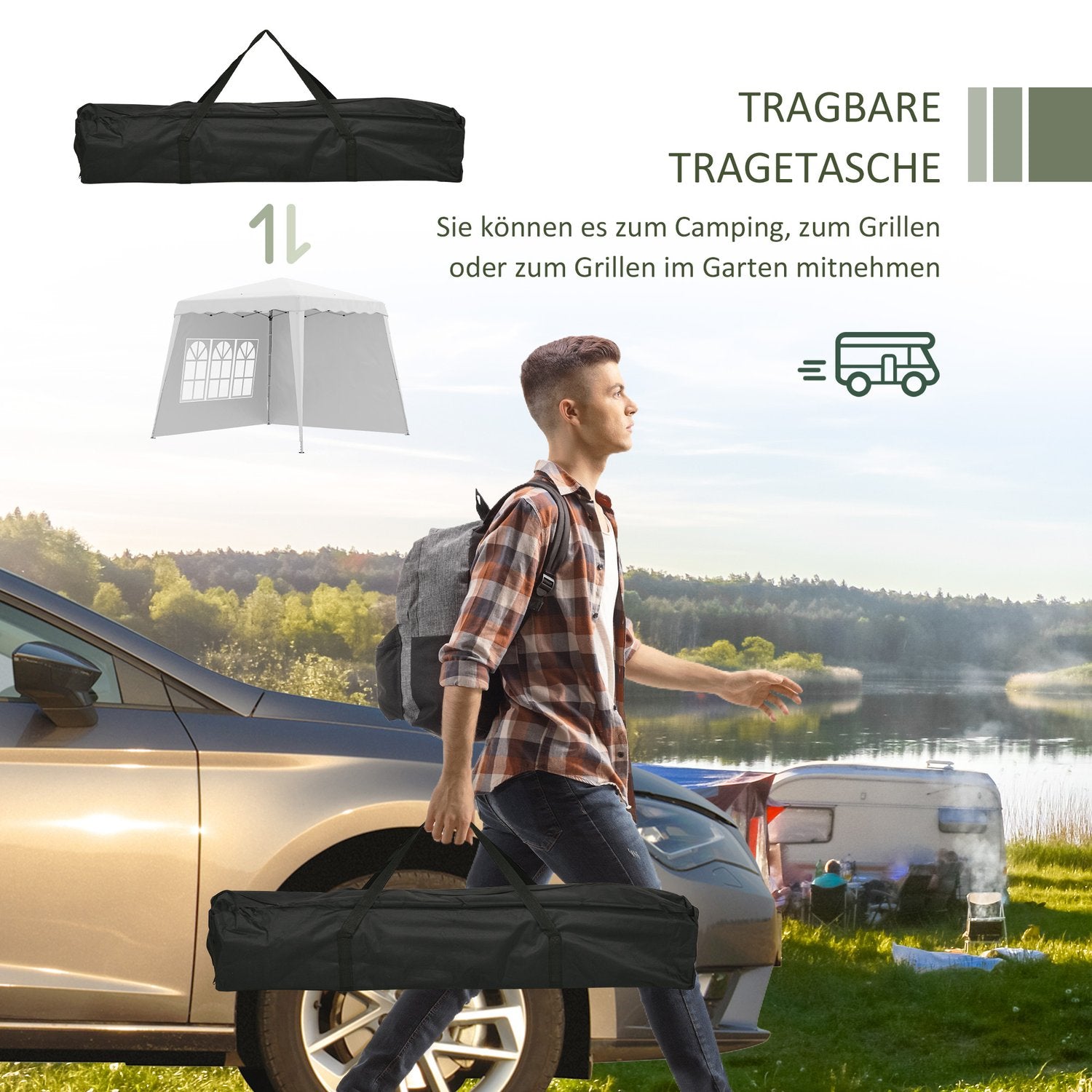 Vit Oxford Tote Bag – Stålhårdvara