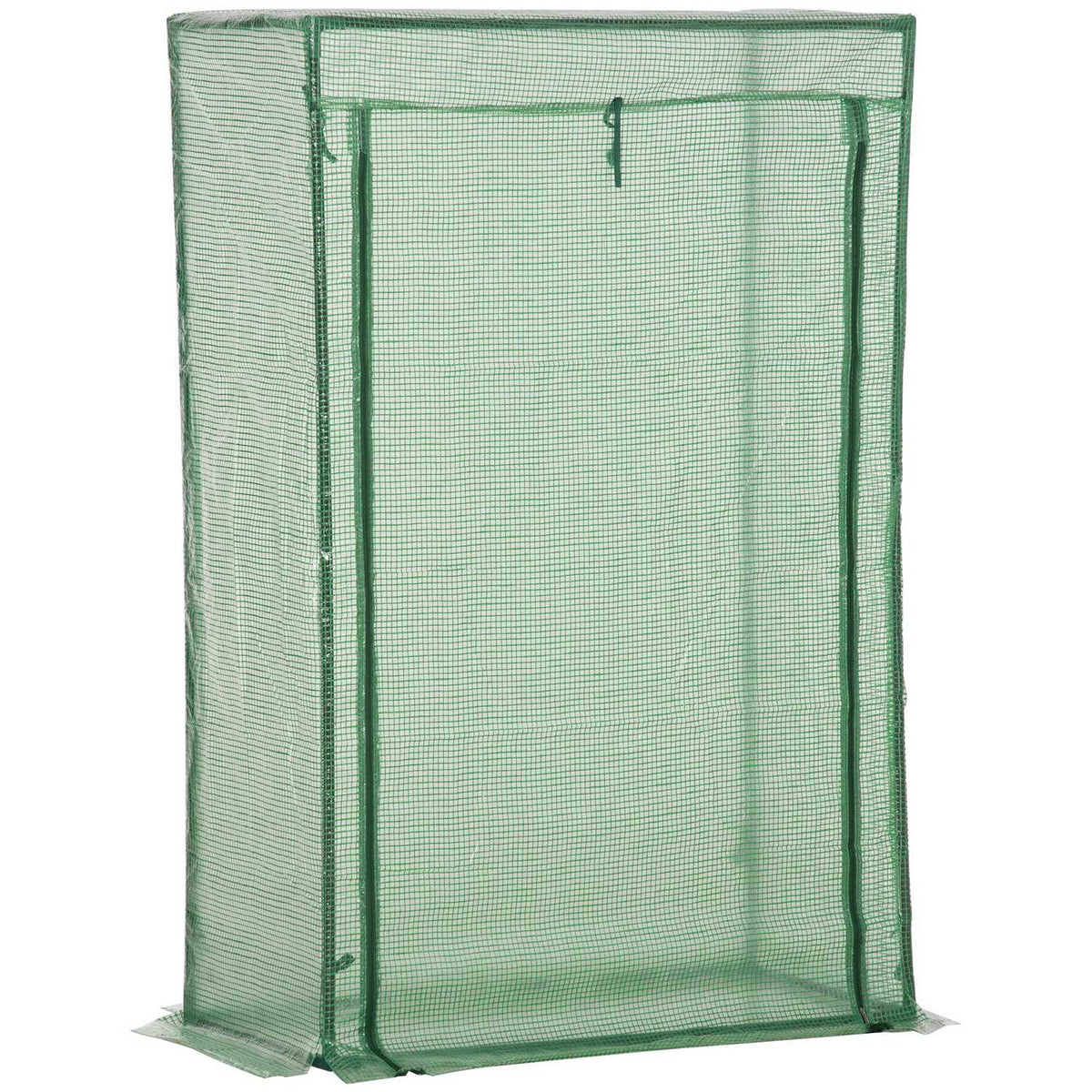 Drivhus for planter med rulledør, 100x50x150 cm