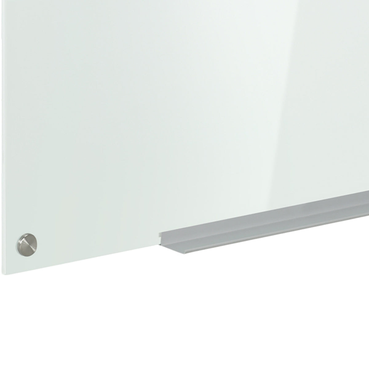 Whiteboard glasstavle, staffeli, hylle, 90x60cm, 4 penner
