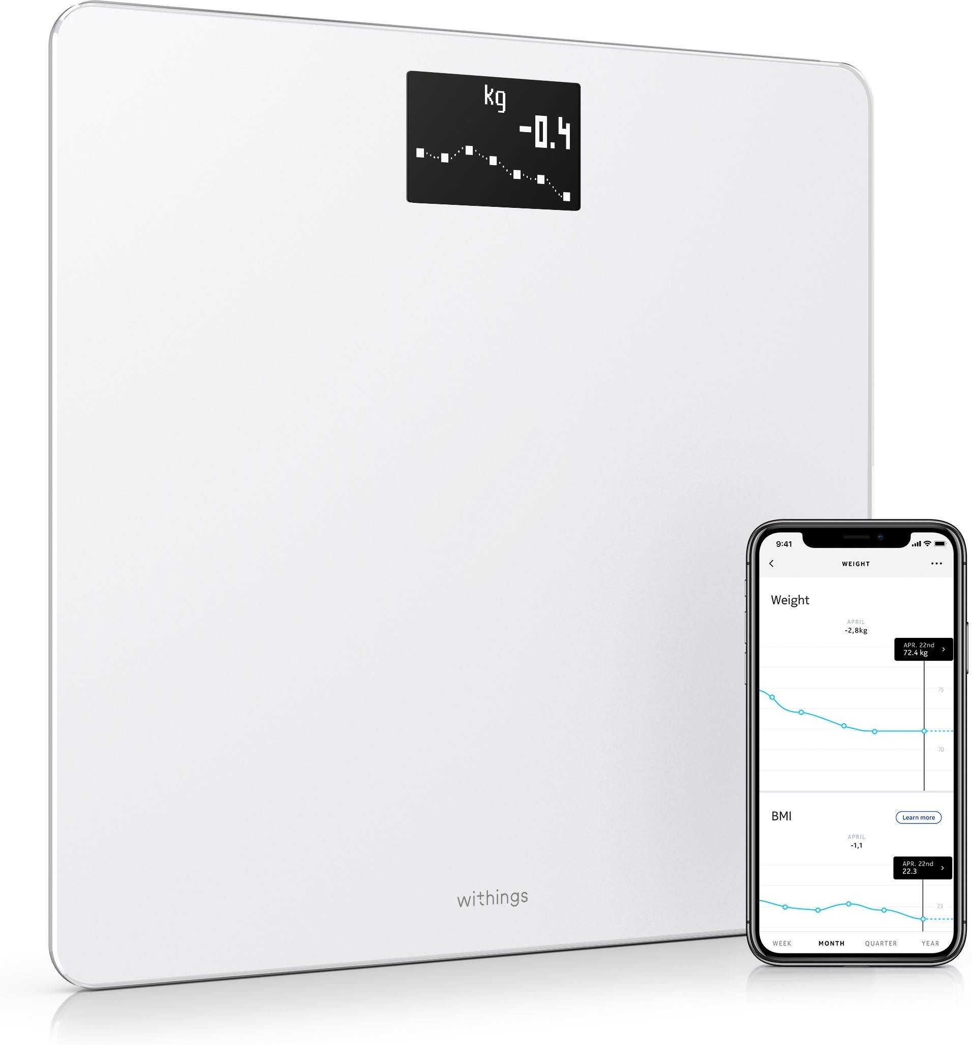 Withings Body – personvekt, hvit
